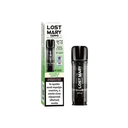 Lost Mary Tappo Pod Double Apple 20mg 2ml (2pcs)