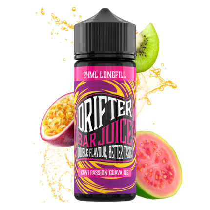 Drifter Bar Juice Kiwi Passion Guava Ice 24ml/120ml Flavorshot