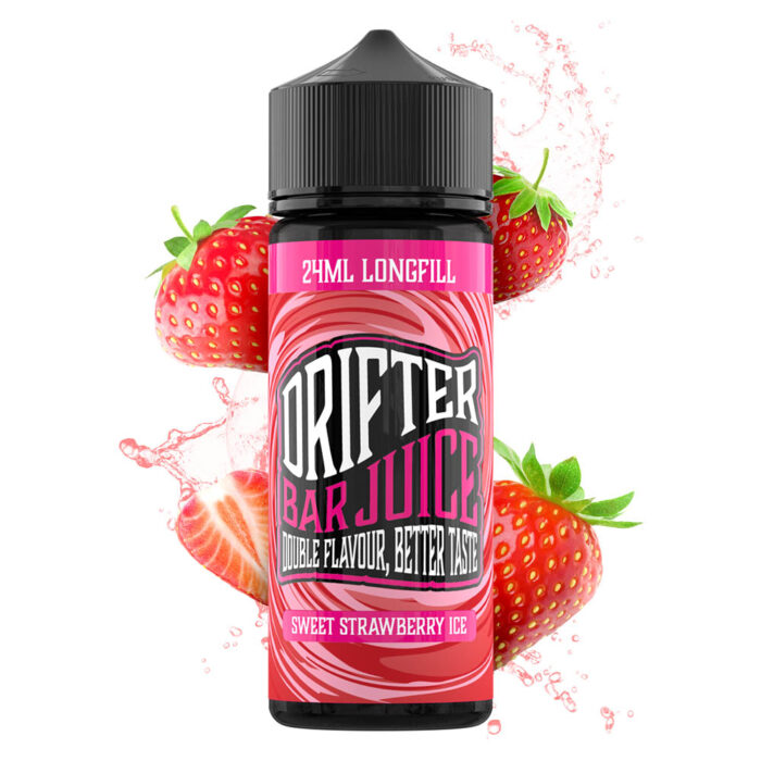 Drifter Bar Juice Sweet Strawberry Ice 24ml/120ml Flavorshot