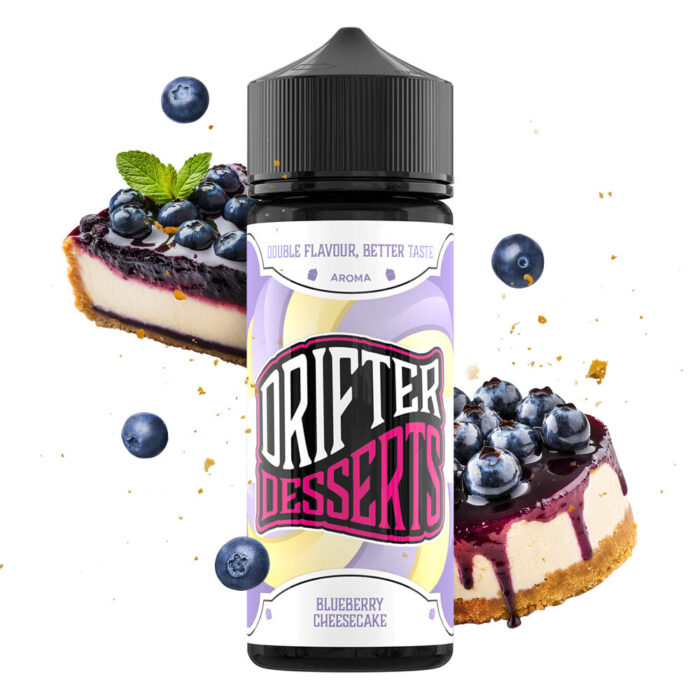 Drifter-Desserts-Blueberry-Cheesecake-24ml-0mg-1 Drifter Desserts Blueberry Cheesecake 24ml/120ml Flavorshot