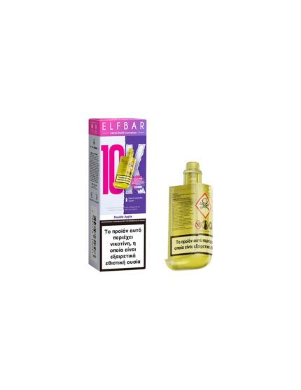 elfbar-10000-refill-container-double-apple-10ml-20mg Elfbar 10000 Refill Container Double Apple 10ml 20mg