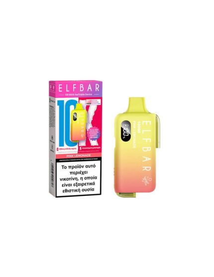 Elfbar EB10000 Refillable Device Pink Lemonade 2ml 20mg