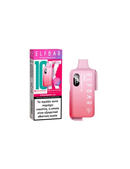 Elfbar EB10000 Refillable Device Strawberry Ice 2ml 20mg
